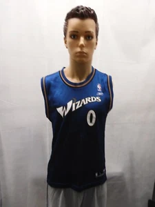 Washington Wizards Gilbert Arenas Reebok Blue Jersey Youth L NBA - Picture 1 of 8