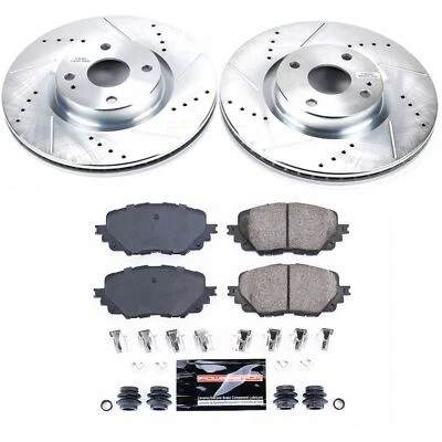 PowerStop Disc Brake Kit Front - Fits Fiat 124 Spider 2017-2020, Mazda MX-5 Miat - Image 1 of 4