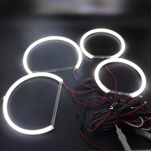 For BMW E53 X5 1999-2004 headlight SMD LED Angel Eyes Halo Rings DRL Lights - Imagen 1 de 6