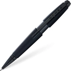 Cross Edge Rollerball Pen Matte Black Free Engraving Personalised Business Gift - Picture 1 of 8