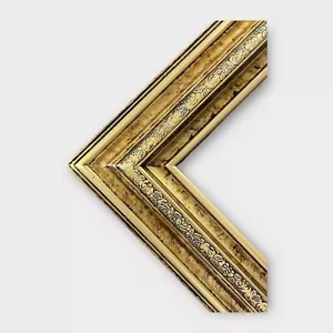 11 x 14 In Stock Ready to Ship Classic compo ornate, vintage frame, MARBLE GOLD - Picture 1 of 9