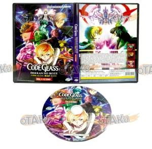 CODE GEASS : DAKKAN NO ROZE - ANIME TV DVD (1-12 EPS) ENG DUB | SHIP FROM UK - Picture 1 of 7