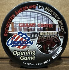 HERSHEY BEARS GIANT CENTER 2002 OPENING GAME AHL SOUVENIR HOCKEY PUCK 777/2000