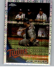 2010 Topps Chrome X-Fractors #50 Joe Mauer (ref 140221) - Picture 1 of 2