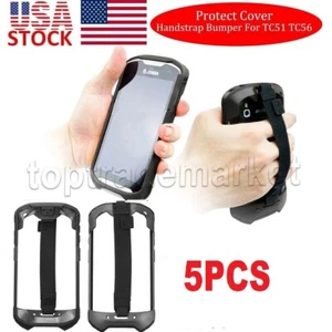 US 5PCS Protective Cover Bumper Hand Rugged Boot for Zebra TC51 TC510K TC52 TC56 - Picture 1 of 12
