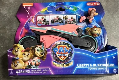 Paw Patrol Movie Liberty Vehicle & Jr. Patrollers Deluxe Set Brand New - Image 1 of 2