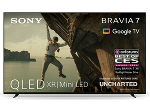 TV QLED 65" - Sony Bravia 7, XR | Mini LED, 4K HDR, Google Smart TV 2024, - Imagen 1 de 12