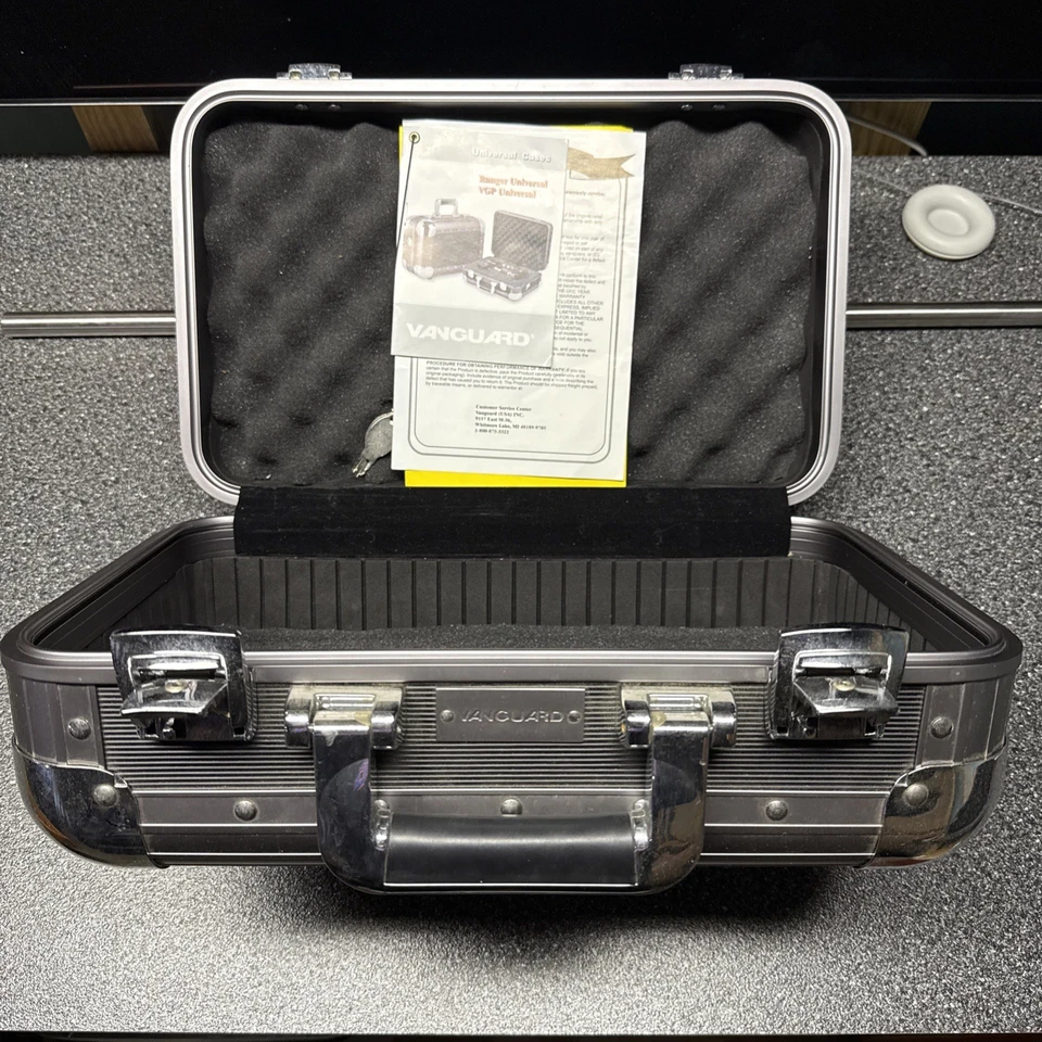 Vanguard Ranger VGP Bloqueo Universal Aluminio Duro Viaje Herramienta Pistola Estuche con Llaves Foto 1 de 4