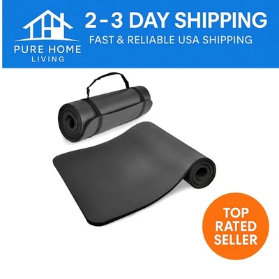 GoCloud Estera de Yoga Antideslizante Absorbente de Humedad 71" x 24" - Comodidad y Soporte Foto 1 de 4