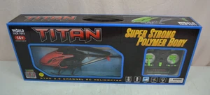 RC Helicopter Remote World Tech Toys TITAN Gyro 3.5 Channel NIB New in Box - Picture 1 of 4