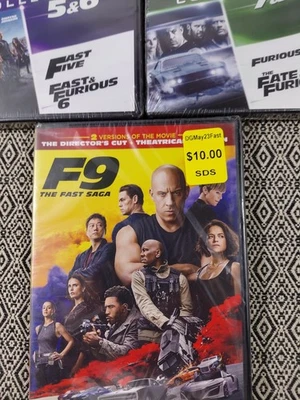 Fast & Furious DVD Collection- 1-8 Movies  +F9 Brand New Sealed Ships FREE  - Image 1 of 4