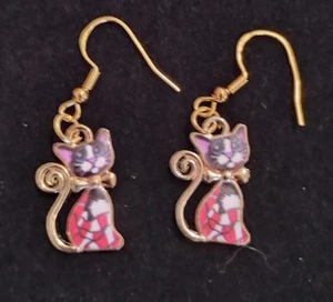 Pendientes para gato multicolor - Imagen 1 de 2