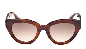 MaxMara Glimpse MM0077 53F 50 Sunglasses Blonde Havana - Picture 1 of 3