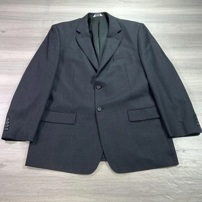 Blazer Joseph & Feiss Para Hombres 46 Abrigo Deportivo Largo de Lana Chaqueta Clásica de Dos Botones Foto 1 de 4