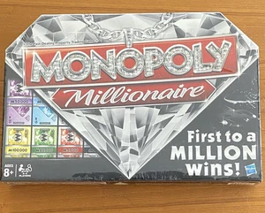 Monopoly Millionaire Board Game Hasbro Family Game Night - Brand New Sealed! - Picture 1 of 3