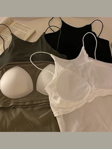Women halter top with chest pads and base layer suitable for parties and beach - Picture 1 of 24