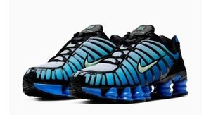 Nike Shox TL "Vapor Green/Racer Blue" AV3595-009 Men's Sneakers Size US 8 - Picture 1 of 7