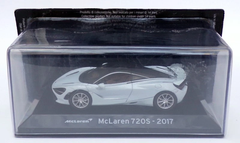 Coche modelo Altaya escala 1/43 AL27320A - 2017 McLaren 720S - blanco Foto 1 de 1