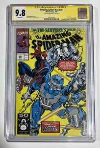 Cubierta Amazing Spider-man 351 CGC 9.8 SS Signature Series firmada 1st Mark Bagley - Imagen 1 de 2
