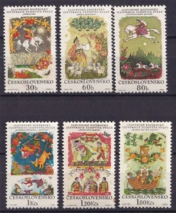 Tschechoslowakei 1968 Slowakische Märchen kompl. Satz Postfr.. - Bild 1 von 1