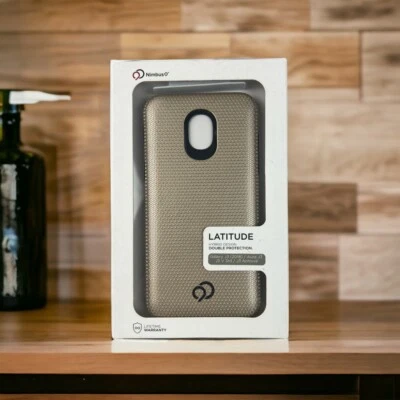 Funda para teléfono Samsung Galaxy J3 dorada Foto 1 de 4