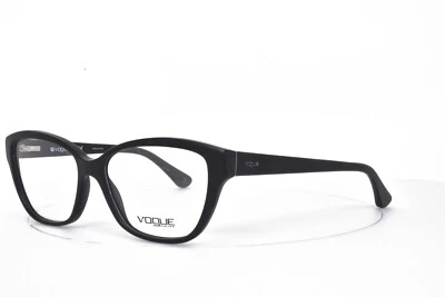 VOGUE EYEGLASSES BLACK frame Authentic 53-16-140 2835 W44S - Image 1 of 4