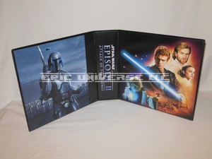 Custom Made 2 Inch 2002 Star Wars Attack of the Clones Trading Card Album Binder