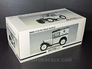 1/18 BMW 3/15 PS "Teile in Eile" AutoArt 75011 NEW - Imagen 1 de 10