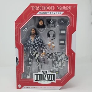 Figura Mattel Creations WWE Macho Man Randy Savage Announcer Ultimate Wrestling - Imagen 1 de 11