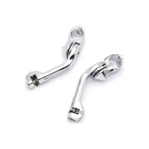Highway Foot Peg Mount Kit Aluminum Durable New For Harley Suzuki - Picture 1 of 13