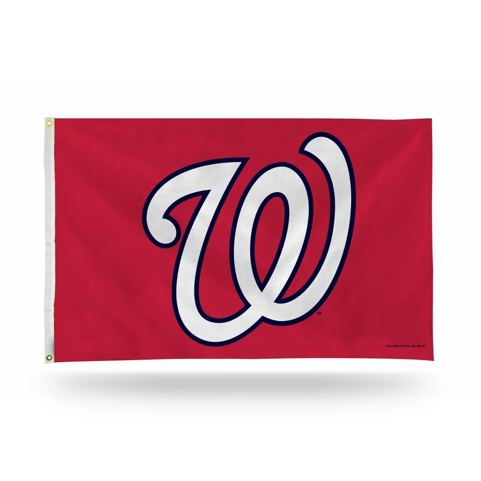 Bandera exterior 3x5 - MLB Béisbol - Nacionales de Washington Foto 1 de 1