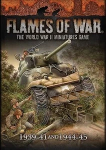 Flames Of War: 1939-41 and 1944-45 rulebook (108 pages) Paperback (New) - Picture 1 of 7
