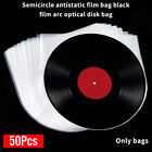 50pcs Anti Static Protective Bag Vinyl Record Cover Inner Sleeves PE Storage UK