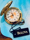 BULOVA  ACCUTRON SWISS QUARTZ RICHARD  PETTY  GOLDTONE 1 /2” WATCH WITH TAGS