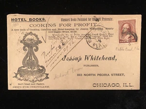 FL PABLO BEACH 1886 CUBIERTA #210 ILUS CC LIBRO ADV "COCINAR CON FINES DE LUCRO" - Imagen 1 de 2