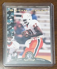 1997 Score Board #12 Yatil Green Rookie Card Miami Hurricanes Dolphins