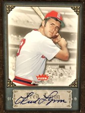 2006 Fleer Greats of the Game #37 Fred Lynn Autograph
