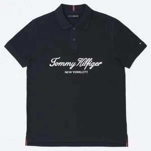 Men's Short Sleeve Tommy Hilfiger Polo Shirt – Slim Fit - Picture 1 of 9