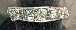 Vintage Indianer Navajo Sterlingsilber Armreif Armband 6-1/4" Zeichen K - Bild 1 von 5