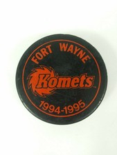 Fort Wayne Komets Vintage Hockey Puck 1994 1995 IHL Hockey Puck Fort Wayne WOW