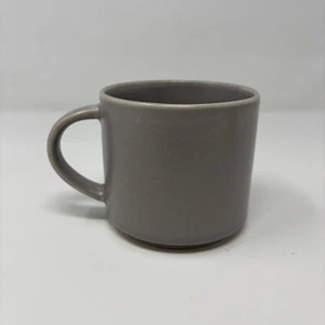 Pottery Barn Mason Stoneware Coffee Mug Cup Smooth Glazed Gray - Picture 1 of 9