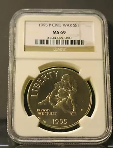 1995 P CIVIL WAR MS 69 NGC - Picture 1 of 1