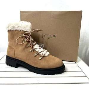 Botas de Senderismo de Invierno J Crew Piel Sintética Talla 11 Marrón Castaño - Imagen 1 de 11