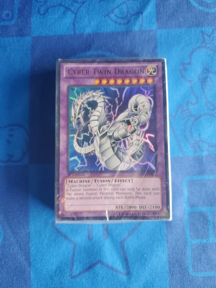 Yugioh!  Complete Deck Cyber Twin Dragon 1st Edition Sealed Never Opened New!!!! - Image 1 of 4