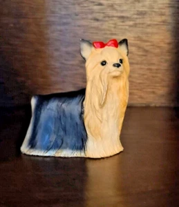 Vintage North Light Yorkie Figurine Made in England Yorkshire Terrier 3" Tall - Picture 1 of 5
