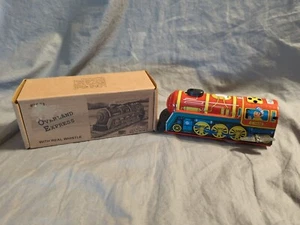 Welby Blechschätze "Overland Express", Sammlerstück Aufziehblech Spielzeug - NEU - Bild 1 von 15