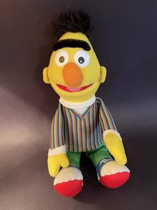 Bert Muppet Character plush stuffed toy Sesame Street label 13 in - Picture 1 of 7