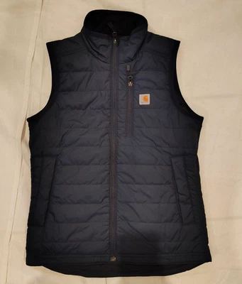 Chaleco aislante Carhartt Rain Defender para mujer - talla XS (0-2) - azul marino Foto 1 de 4