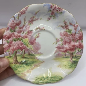 Royal Albert, "Blossom Time" Bone China, England, 5.5" saucer for tea cup. - Picture 1 of 5