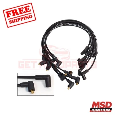 Juego de cables de bujía MSD se adapta a Chevrolet V2500 Suburban 89-1991 Foto 1 de 2